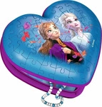 RAVENSBURGER 11236, RAVENSBURGER 11236 3D Puzzle Herzschatulle Frozen 2