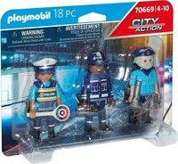 PLAYMOBIL CITY ACTION 70669, PLAYMOBIL CITY ACTION PLAYMOBIL 70669 Figurenset Polizei