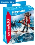 PLAYMOBIL 70598, PLAYMOBIL 70598 Pirat mit Flo&szlig; und Hammerhai