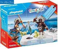 PLAYMOBIL 70606, PLAYMOBIL 70606 Geschenkset "Eisangler"