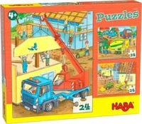 HABA 305469, HABA 305469 Puzzles Auf der Baustelle