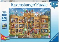 RAVENSBURGER 12919, RAVENSBURGER 12919 Kinderpuzzle Blick in die Ritterburg