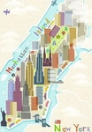 RAVENSBURGER 16537, RAVENSBURGER 16537 Puzzle New York 99 Teile