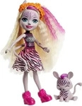 MATTEL GTM27, MATTEL GTM27 Enchantimals Zadie Zebra Puppe
