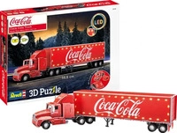 REVELL 00152, REVELL 00152 3D Puzzle Coca-Cola Truck - LED Edition