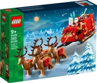 LEGO ICONIC 40499, LEGO Iconic 40499 Schlitten des Weihnachtsmanns