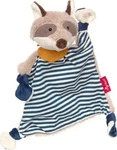 SIGIKID 39195, SIGIKID 39195 Schnuffeltuch Waschb&auml;r blau