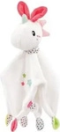 FEHN 57119, FEHN 57119 Schmusetuch Einhorn Wei&szlig;/Pink