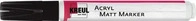 C.KREUL 46232, C.KREUL 46232 KREUL Acryl Matt Marker medium Gelb