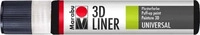 MARABU 180309673, Marabu 180309673 Marabu 3D-Liner 3D-Schwarz 673, 25 ml,...