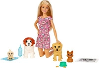 BARBIE FXH08, MATTEL FXH08 Barbie Hundesitterin Puppe und Welpen