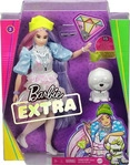 BARBIE GVR05, MATTEL GVR05 Barbie Extra Puppe mit langen Pastell-Haaren, inkl.