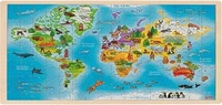 GOKI 57460, GOKI 57460 Einlegepuzzle Welt