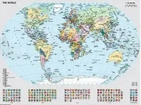 RAVENSBURGER 15652, RAVENSBURGER 15652 Puzzle Politische Weltkarte