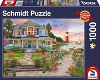 SCHMIDT SPIELE 58990, SCHMIDT SPIELE 58990 PU1000T Puzzle Das Strandhaus