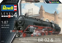 REVELL 02171, REVELL 02171 1:87 Schnellzuglokomotive BR 02 & Tender 2'2'T30