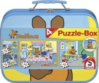 SCHMIDT SPIELE 55597, SCHMIDT SPIELE 55597 Kinderpuzzle-Box, 2 x 26, 2 x 48...