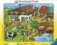 RAVENSBURGER 06618, RAVENSBURGER 6618 Kinderpuzzle Tierfamilien