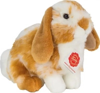 HERMANN TEDDY 93723, HERMANN TEDDY 93723 Hase sitzend hellbraun/wei&szlig; gescheckt 20 cm