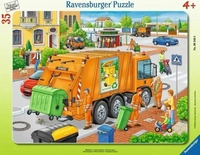 RAVENSBURGER 06346, RAVENSBURGER 6346 Kinderpuzzle M&uuml;llabfuhr