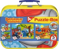 SCHMIDT SPIELE 55594, SCHMIDT SPIELE 55594 Kinderpuzzle-Box, 2 x 26, 2 x 48...
