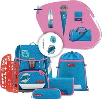 STEP BY STEP 213207, Step by Step 213207 2IN1 PLUS Schulranzen-Set "Dolphin Pippa",