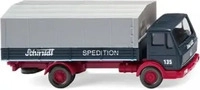 WIKING 043703, WIKING 043703 1:87 Pritschen-Lkw (MB NG) "Spedition Schmidt"