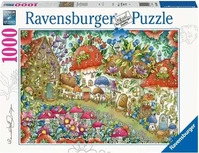 RAVENSBURGER 16997, RAVENSBURGER 16997 Erwachsenenpuzzle Niedliche Pilzh&auml;uschen in