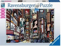 RAVENSBURGER 17088, RAVENSBURGER 17088 Erwachsenenpuzzle Buntes New York 1000 Teile