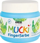 C.KREUL 23113, C.KREUL 23113 MUCKI Fingerfarbe Hellblau 150 ml, Grundpreis:...