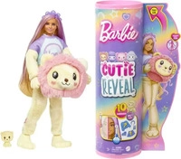 BARBIE HKR06, MATTEL HKR06 Barbie Cutie Reveal Cozy Cute Serie - L&ouml;we
