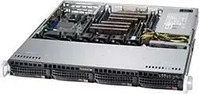 SUPERMICRO CSE-813MFTQC-350CB2, Supermicro SuperChassis 813MFTQC-350CB2 Rack Schwarz