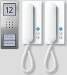 Siedle 210008739-00, SIEDLE 210008739-00 Audio-Set Siedle Compact SET CA 812-2 E/W