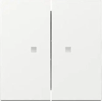 Gira 363103, GIRA 363103 Wippe 2fach mit Kontrollfenster System 55 Reinwei&szlig;
