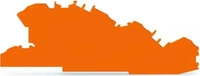 Wago 2005-7692, WAGO 2005-7692 Abschluss- und Zwischenplatte 1mm dick orange