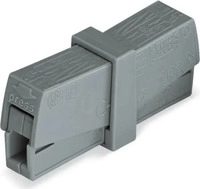 Wago 224-201, WAGO 224-201 Service-KLemme Dr&uuml;cker beidseitig max. 2,5 mm&sup2; grau - 50