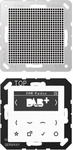 JUNG DABA1WW, JUNG DABA1WW Smart Radio DAB+ Set Mono Serie AS/A alpinwei&szlig;