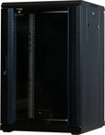 Rockstable RS19-6618, Rockstable 18HE 19" Serverschrank Glast&uuml;r - Basic Line