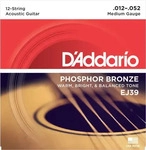 D'Addario EJ39 Saiten f&uuml;r 12-saitige Akustikgitarre, Phosphorbronze, Medium, 12-52