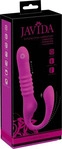 JAVIDA Sto&szlig;vibrator 3 Function mit klopfendem Klitoris-Stimulator