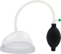 Fr&ouml;hle Vaginaler Vakuumstimulator mit Handpumpe VP006 Solo 12 cm transparent...