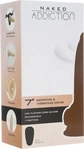 Naked Addiction Vibrator 7 Inch Rotating & Vibrating Dong mit Saugfu&szlig;