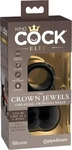 King Cock Penisring The Crown Jewels mit schwingenden Vibro-Hoden (295 g) Elite