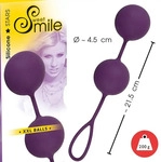Sweet Smile Liebeskugeln XXL Balls, 2 Kugeln, 200 g, &Oslash; 4,5 cm - kraftvolle Vibration