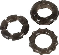 You2Toys 3-teiliges Penisringset stretchy cockrings - flexibles Set