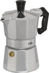 Cilio - Espressokocher Classico 1 Tasse silber 1 St&uuml;ck