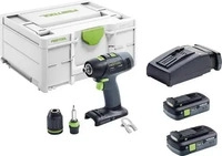 FESTOOL (15657) 579370, FESTOOL (15657) Festool Akku-Bohrschrauber T 18+3 TBX...
