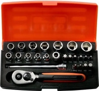 SNA (15145) SL25, SNA (15145) Bahco Steckschl&uuml;sselsatz 25-tlg. 1/4"" SL25 im...