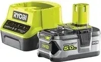 Ryobi 5133003366, Ryobi 18 V ONE+ Akku-Starterset RC18120-150, inkl. 1x 5,0 Ah Akku