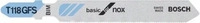Bosch Professional 2608636498, Bosch Professional Bosch Stichs&auml;geblatt T 118 GFS